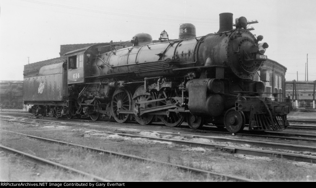 CNW 4-6-2 #614 - Chicago & North Western